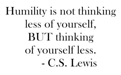 Humility-CSLewisQuote
